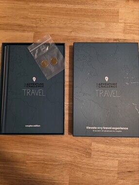 The Adventure Challenge TRAVEL - Dark Teal Travel Activity Book